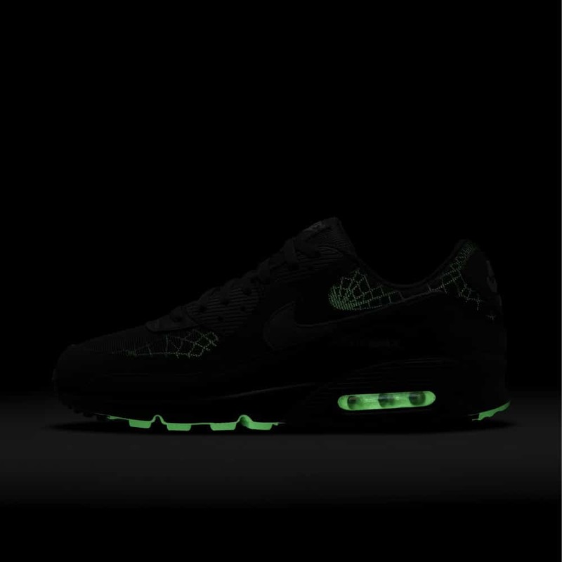 靴 Nike Air Max 90 \"Spider Web\" 27cm Air Max 90 Spider Web Halloween 🕷🕸 On Feet Review DC3892